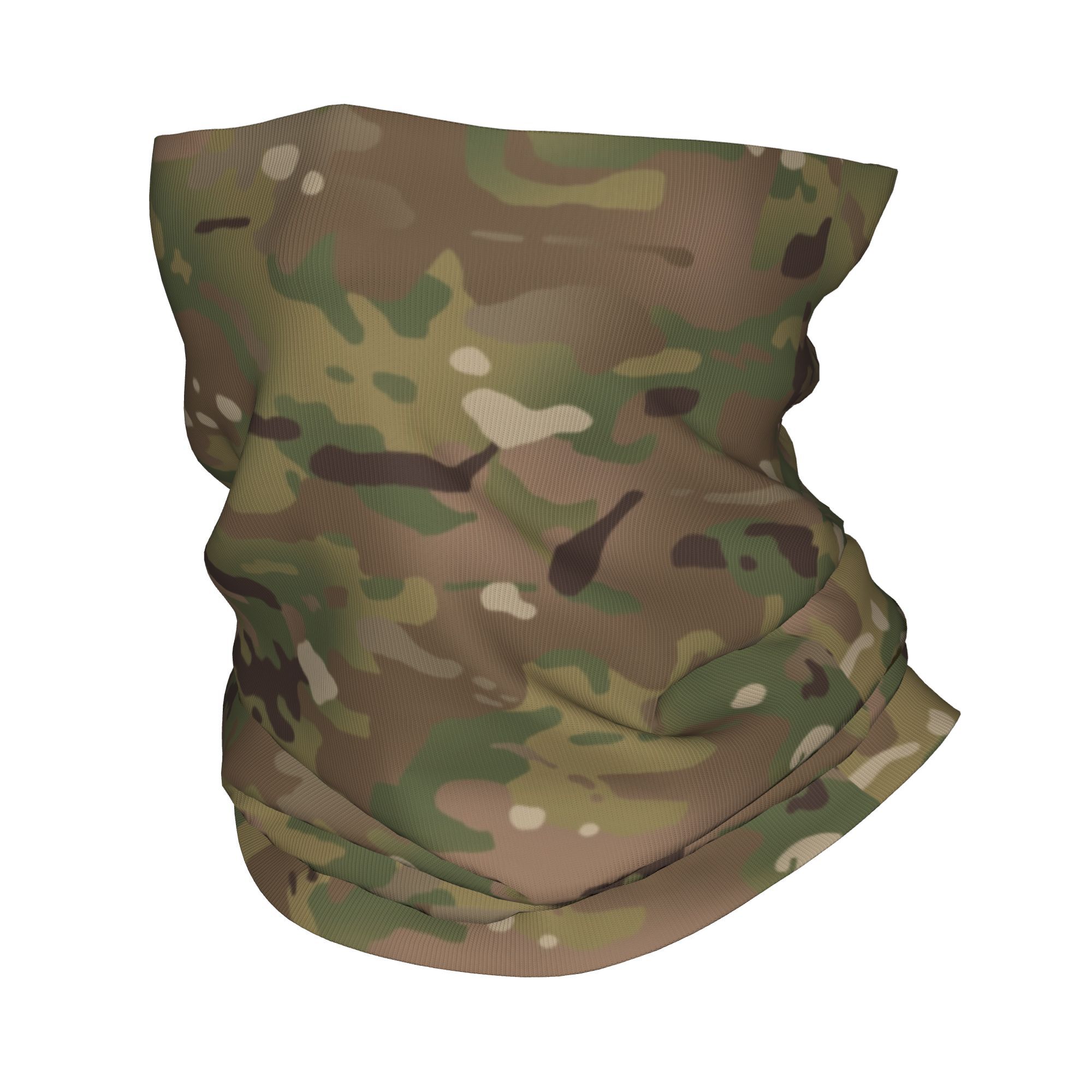 Neck Gaiter Face Cover - 사용자 정의 군사 위장 패턴 두건