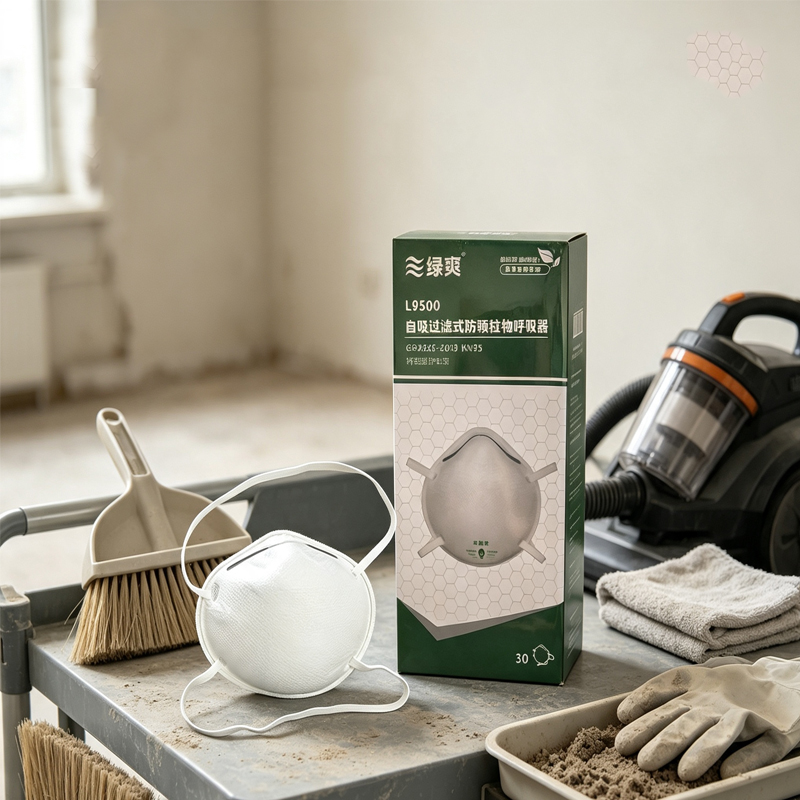 Kn95 Respirator Mask - KN95 컵형 헤드 장착형 마스크 자흡식